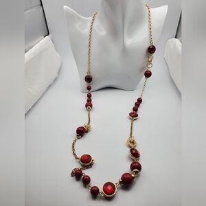 Ruby's kiss‎ necklace  😍  N1305